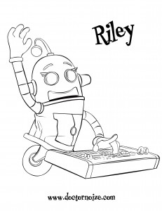Riley Coloring Page