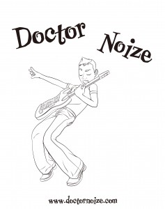 Doctor Noize Coloring Page