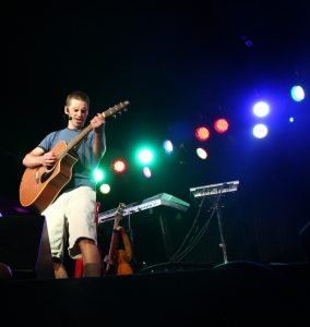 Playing Guitar Live