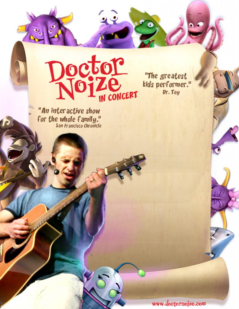 Tan Letter-Size Show Poster